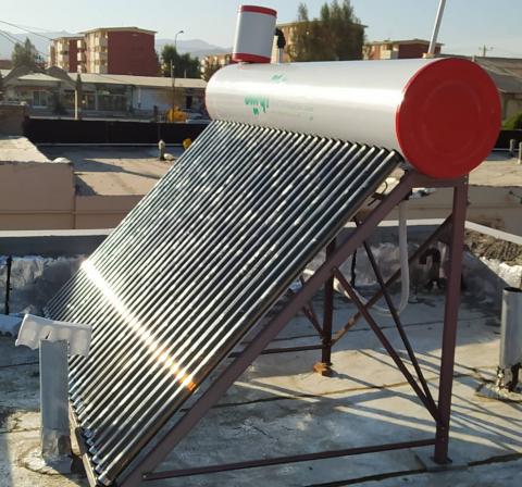 نصب و راه اندازی آبگرمکن خورشیدی 300 لیتری فلوتردار