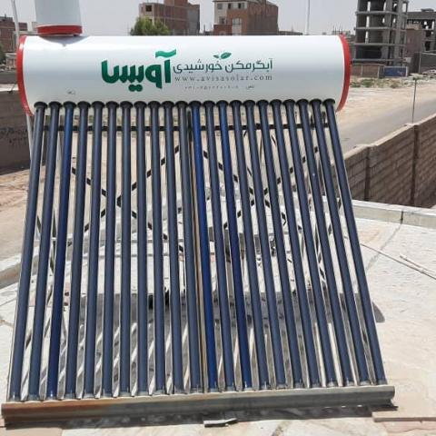 آبگرمکن خورشیدی200 لیتری کویل دار